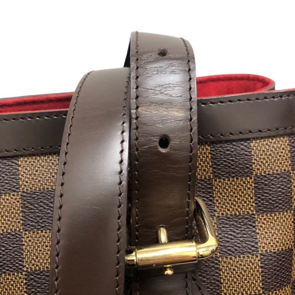 2300038310224 8 LOUIS VUITTON Hampstead MM N51204 Damier Ebene Tote