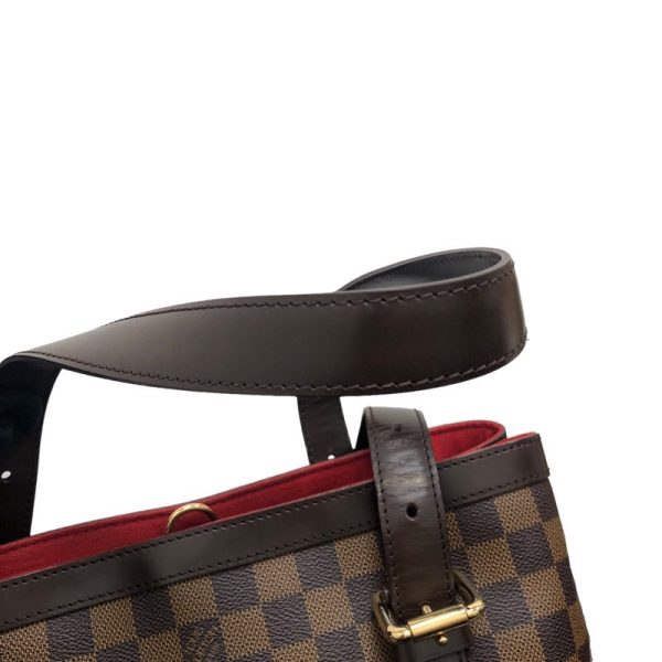 2300038310224 9 LOUIS VUITTON Hampstead MM N51204 Damier Ebene Tote