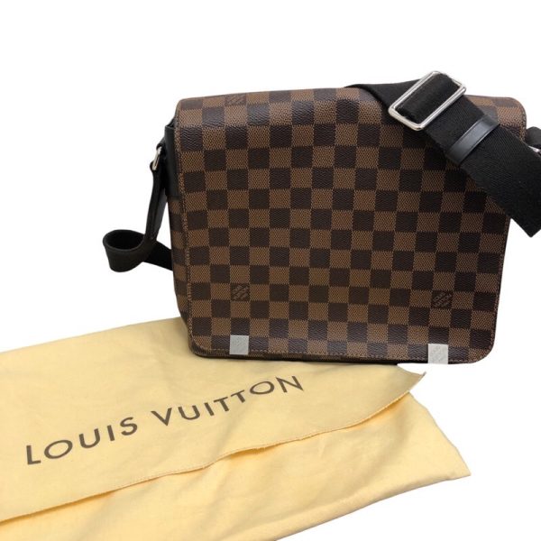 2300038310781 6 LOUIS VUITTON District PM Ebene Shoulder Bag