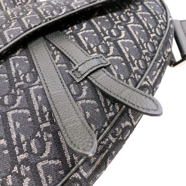 2300038399465 6 Christian Dior Oblique Saddle Body Bag Jacquard Shoulder Bag