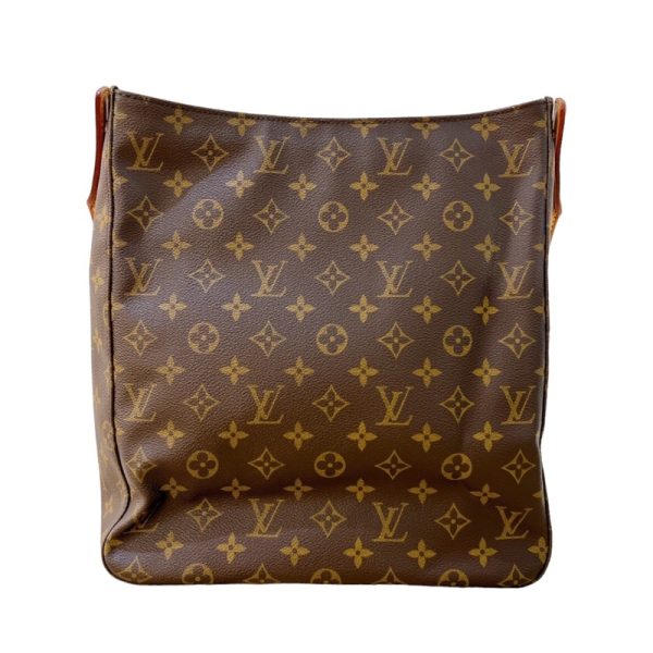 2300038399861 2 LOUIS VUITTON Looping GM Brown Shoulder Bag