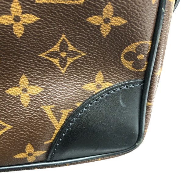 2300038400352 14 LOUIS VUITTON Porte Cumin Voyage Noir Macassar Brown