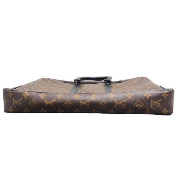 2300038400352 2 LOUIS VUITTON Porte Cumin Voyage Noir Macassar Brown