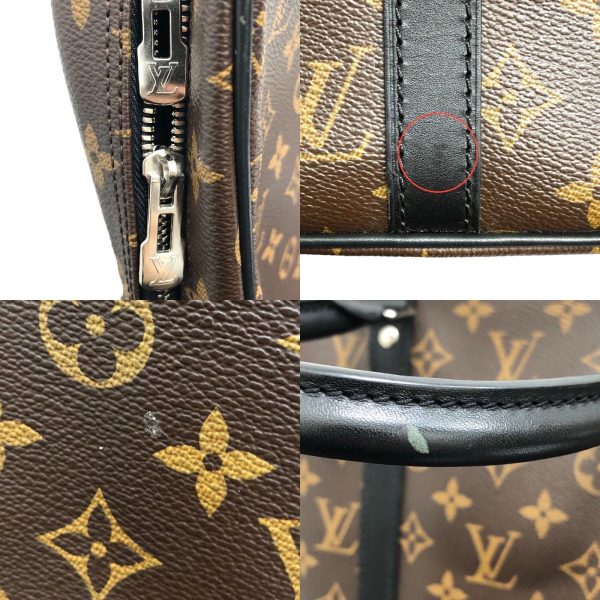 2300038400352 21 c LOUIS VUITTON Porte Cumin Voyage Noir Macassar Brown