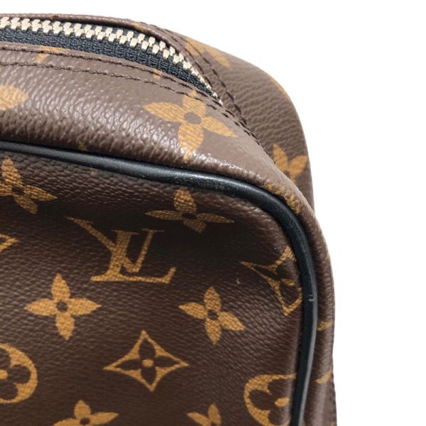 2300038400352 9 LOUIS VUITTON Porte Cumin Voyage Noir Macassar Brown