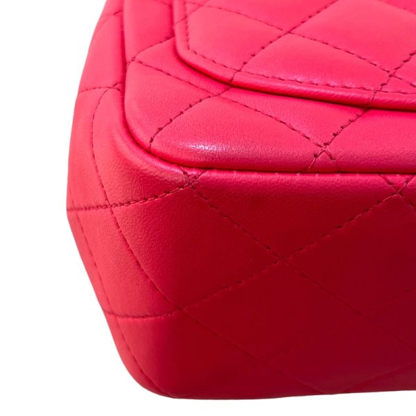 2300038825667 11 CHANEL Mini Matelasse 18 Pink Lambskin Shoulder Bag