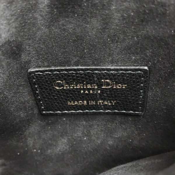 2300038962737 10 Christian Dior Saddle Flat Belt Pouch Black Calf Shoulder Bag