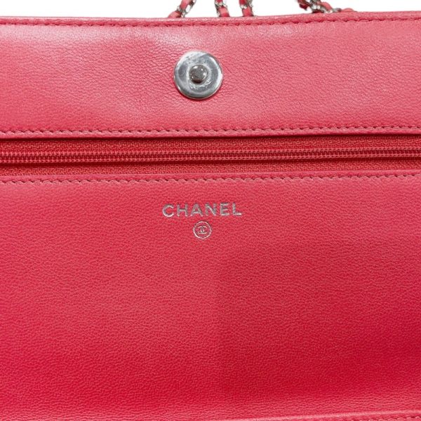 2300039074149 8 CHANEL Chain Wallet Blue Calf Shoulder Bag