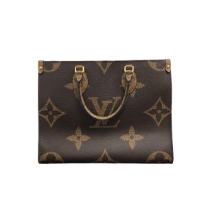 2300039083264 Louis Vuitton Alma Handbag Monogram Brown Beige