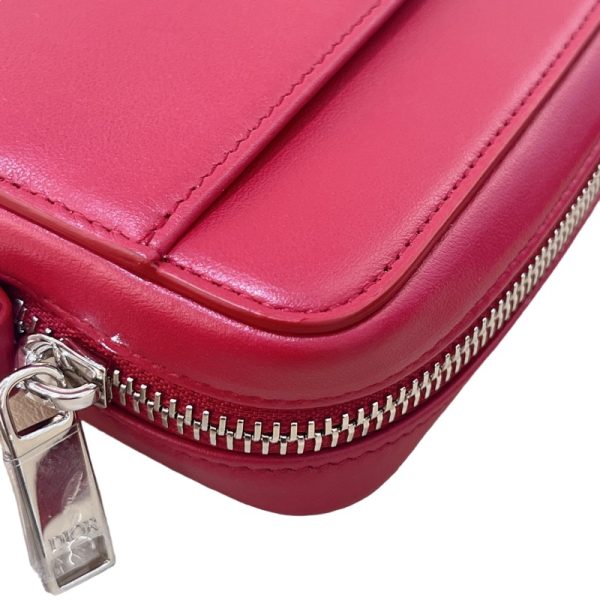 2300039090590 12 Christian Dior Shoulder Bag Red Calf Shoulder Bag