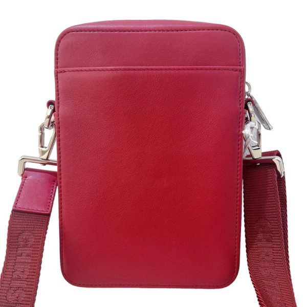 2300039090590 3 Christian Dior Shoulder Bag Red Calf Shoulder Bag