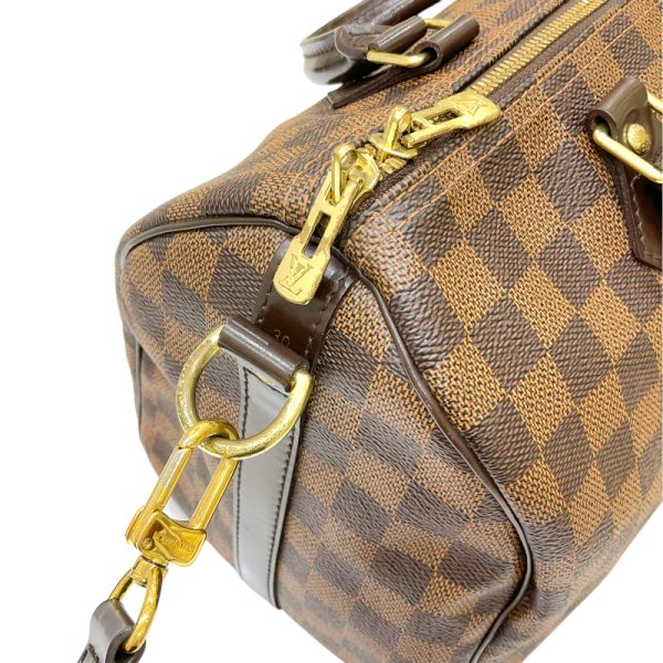 2300039273177 10 LOUIS VUITTON Speedy Bandouliere 30 Ebene Damier 2way Bag