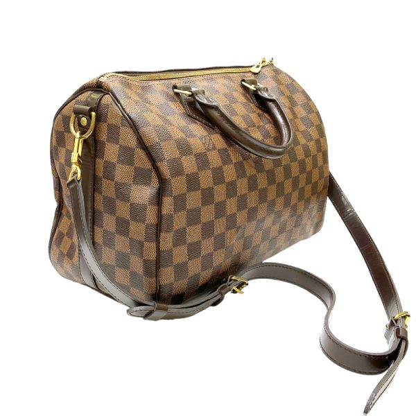 2300039273177 4 LOUIS VUITTON Speedy Bandouliere 30 Ebene Damier 2way Bag