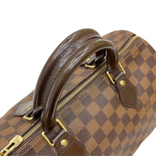 2300039273177 7 LOUIS VUITTON Speedy Bandouliere 30 Ebene Damier 2way Bag