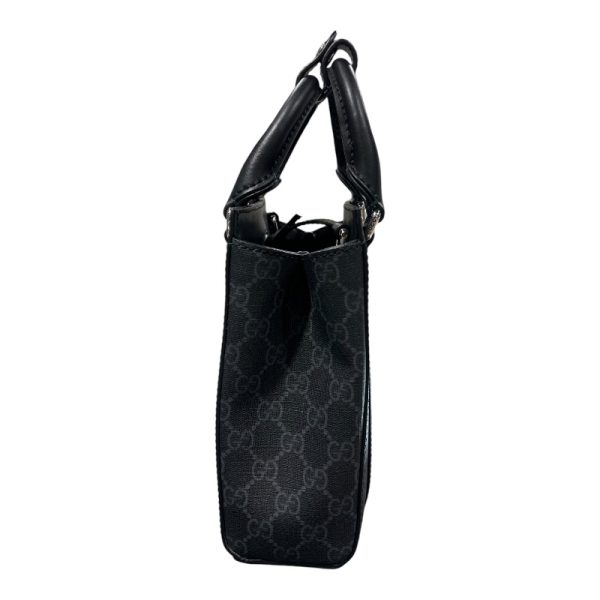 2300039273566 3 GUCCI Mini Tote 2WAY Bag Black Handbag