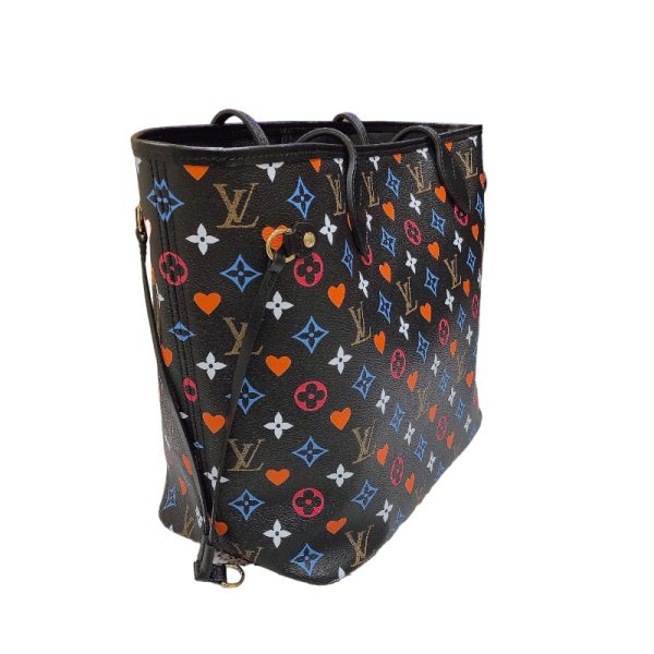 2300039328242 6 LOUIS VUITTON Game on Neverfull MM Tote Bag