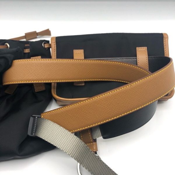 2300039328327 7 PRADA Waist Bag Black Nylon Waist Bag