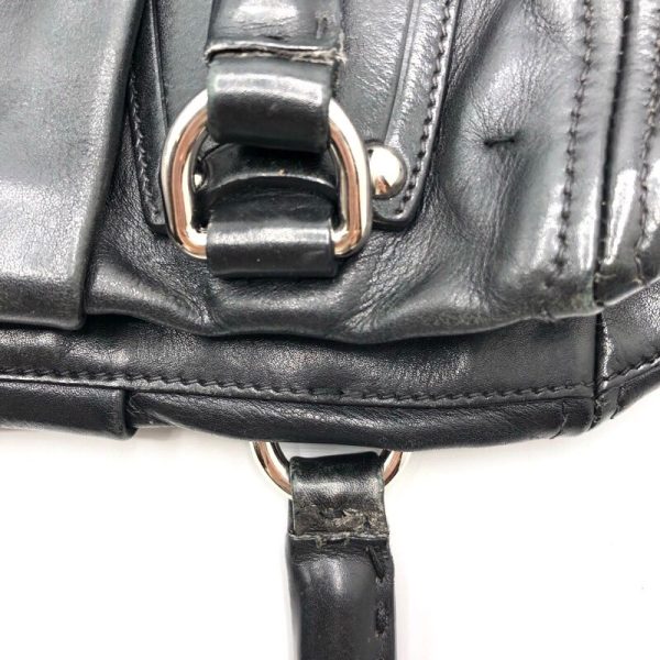 2300039328341 10 PRADA 2WAY handbag BN1954 black shoulder bag