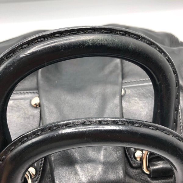 2300039328341 8 PRADA 2WAY handbag BN1954 black shoulder bag