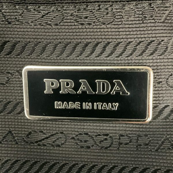 2300039328563 14 PRADA nylon one shoulder black nylon shoulder bag