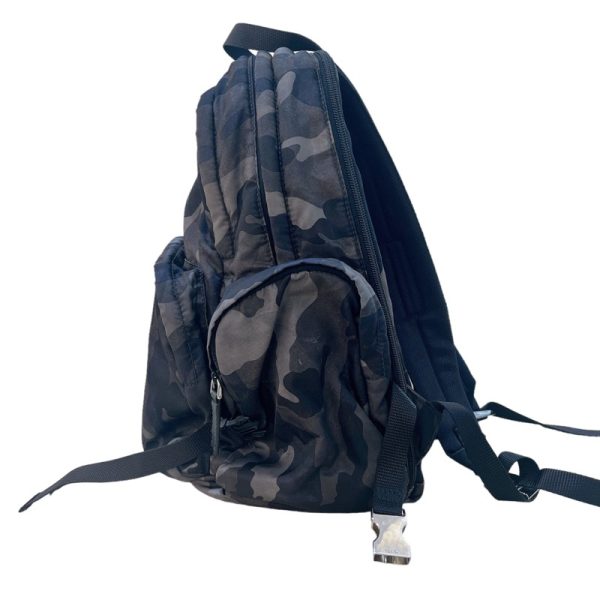 2300039329348 3 PRADA Camouflage Backpack Black Nylon Rucksack