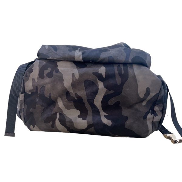 2300039329348 5 PRADA Camouflage Backpack Black Nylon Rucksack