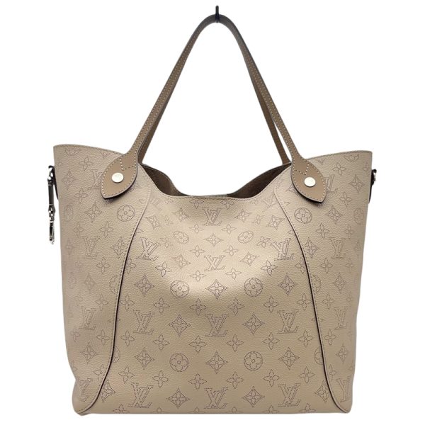 2300039330139 1 LOUIS VUITTON Hina MM Gale Monogram Mahina Tote Bag