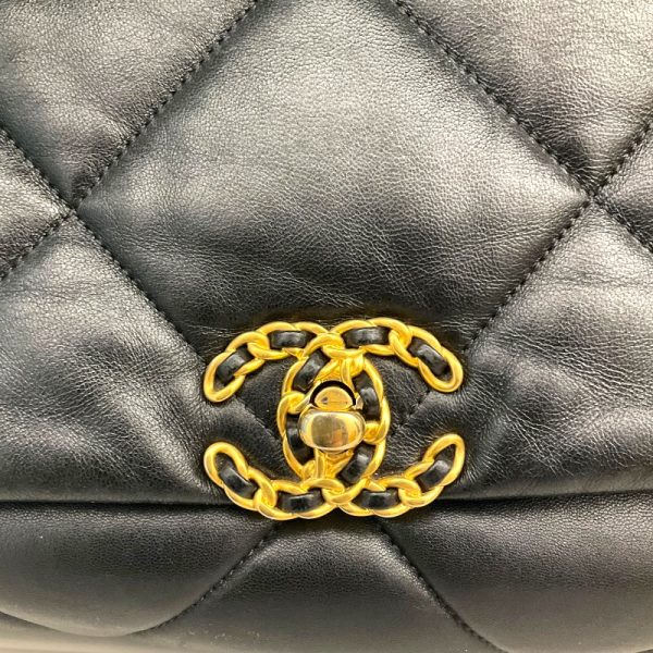 2300039330177 7 CHANEL Maxi Flap AS1162 BlackLambskin Shoulder Bag