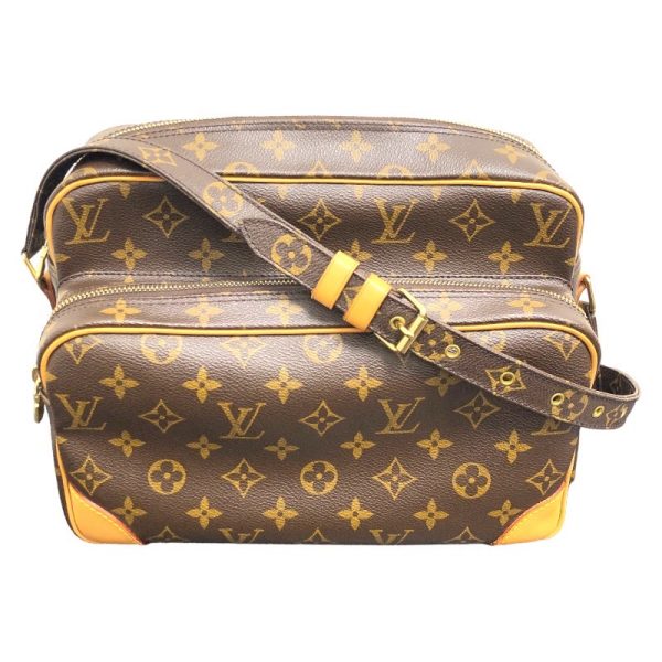 2300039389557 LOUIS VUITTON Nile M45244 Brown Monogram Shoulder Bag