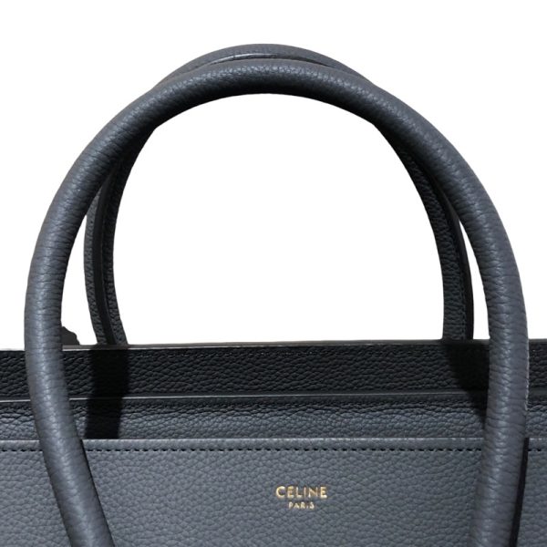 2300039399938 3 CELINE Luggage Micro Cole Calf Leather Handbag