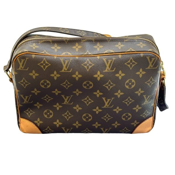 2300039480933 2 LOUIS VUITTON Nile M45244 Brown Monogram Shoulder Bag