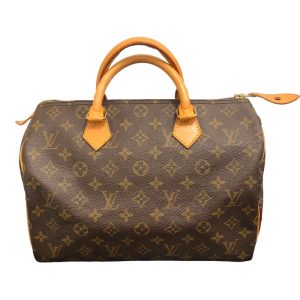 2300039481121 Louis Vuitton Speedy 30 Boston Bag Monogram Brown