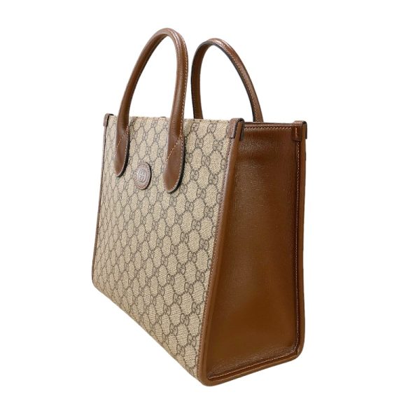 2300039749283 2 GUCCI GG Small Tote Bag Brown