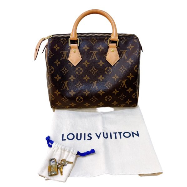 2300039766488 17 LOUIS VUITTON Speedy 25 N41109 Monogram Handbag