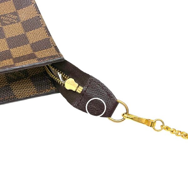 2300039797550 14 LOUIS VUITTON Male N42240 Ebene Damier CanvasHandbag