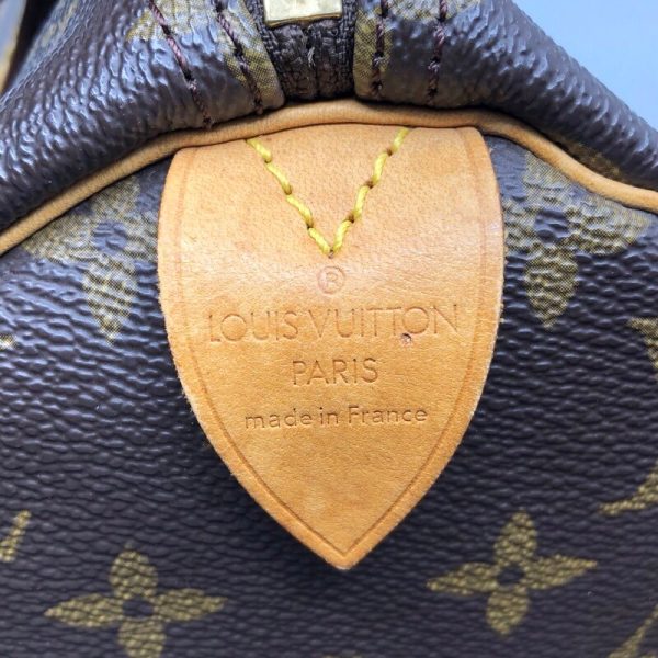 2300039797901 9 LOUIS VUITTON Speedy 30 M41108 Monogram Handbag