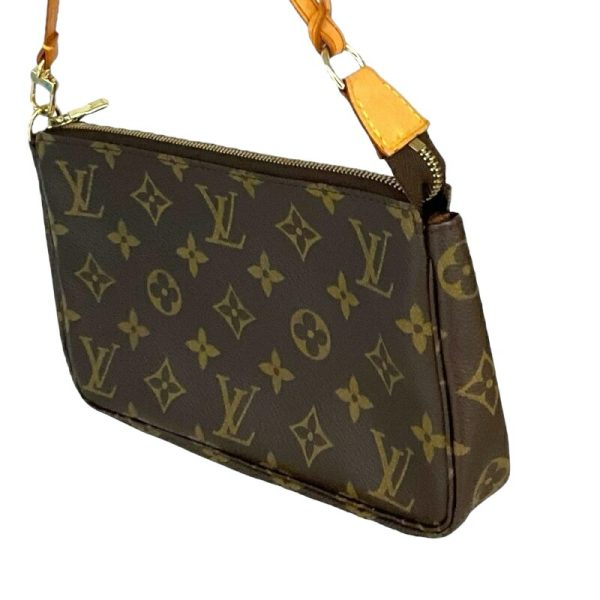 2300039797956 1 LOUIS VUITTON Pochette Accessoire M51980 Brown Monogram