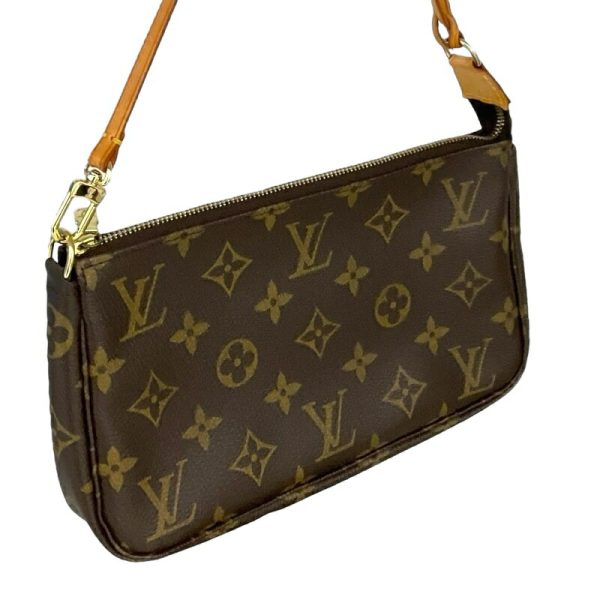 2300039797956 2 LOUIS VUITTON Pochette Accessoire M51980 Brown Monogram