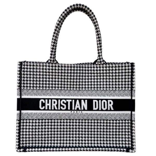 2300039798106 1 Christian Dior Book Tote Medium Black Tote Bag