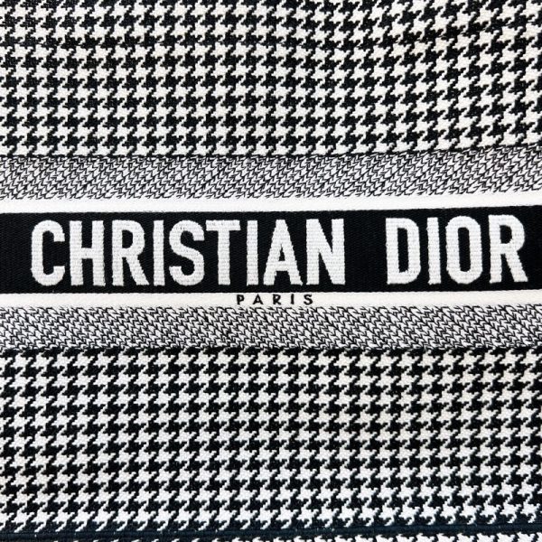 2300039798106 13 Christian Dior Book Tote Medium Black Tote Bag