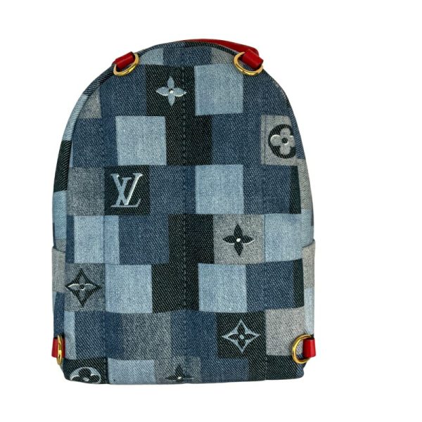 2300039798120 4 LOUIS VUITTON Palm Springs Backpack MINI Denim Monogram Rucksack