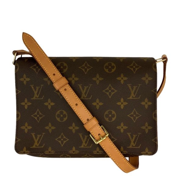 2300039815438 1 LOUIS VUITTON Musette M51257 Brown Shoulder Bag