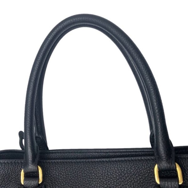 2300039815865 13 PRADA Vitello Dyno 2WAY tote bag Black Vitello