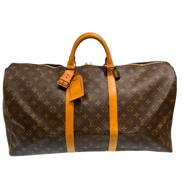 2300039816251 LOUIS VUITTON Keepall 55 M41424 Brown Monogram Bag