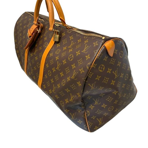 2300039816251 1 LOUIS VUITTON Keepall 55 M41424 Brown Monogram Bag