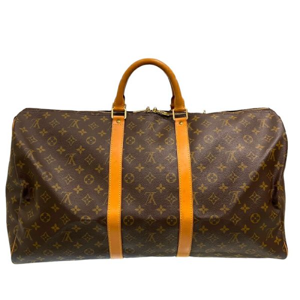 2300039816251 3 LOUIS VUITTON Keepall 55 M41424 Brown Monogram Bag