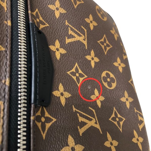 2300039816459 12 LOUIS VUITTON Josh NV M45349 Brown Black Monogram RucksackDaypack