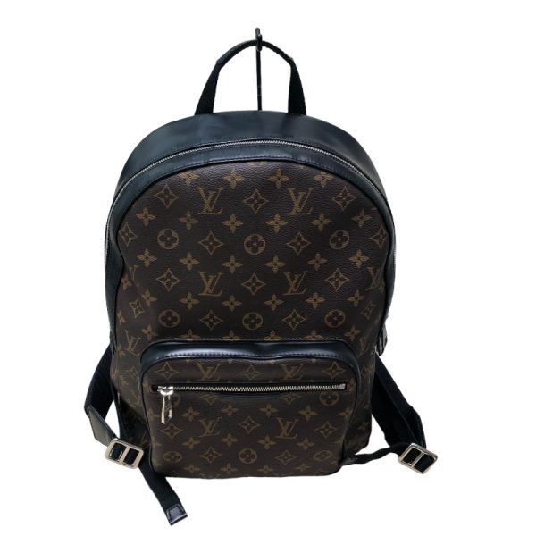 2300039816459 17 LOUIS VUITTON Josh NV M45349 Brown Black Monogram RucksackDaypack