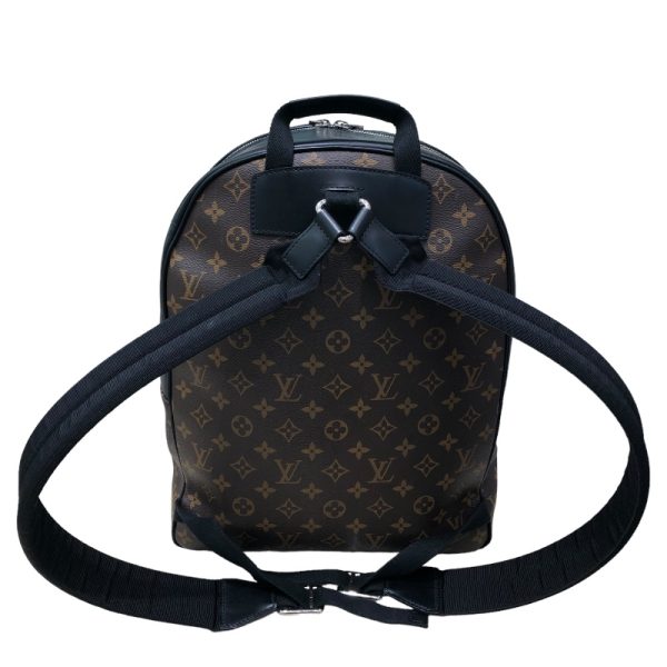 2300039816459 2 LOUIS VUITTON Josh NV M45349 Brown Black Monogram RucksackDaypack