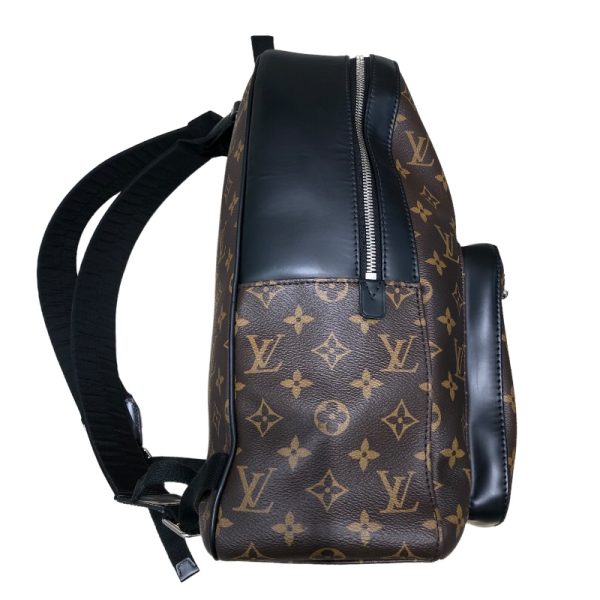 2300039816459 3 LOUIS VUITTON Josh NV M45349 Brown Black Monogram RucksackDaypack